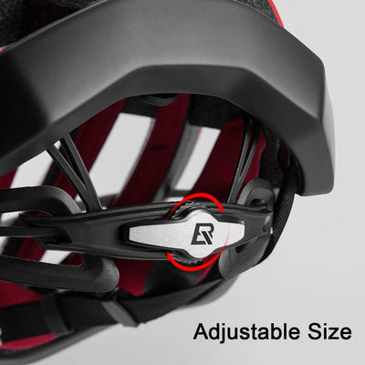 ROCKBROS Rennradhelm Fahrradhelm Integrierter Unisex Erwachsenen für Herren Damen für Mountain Bike