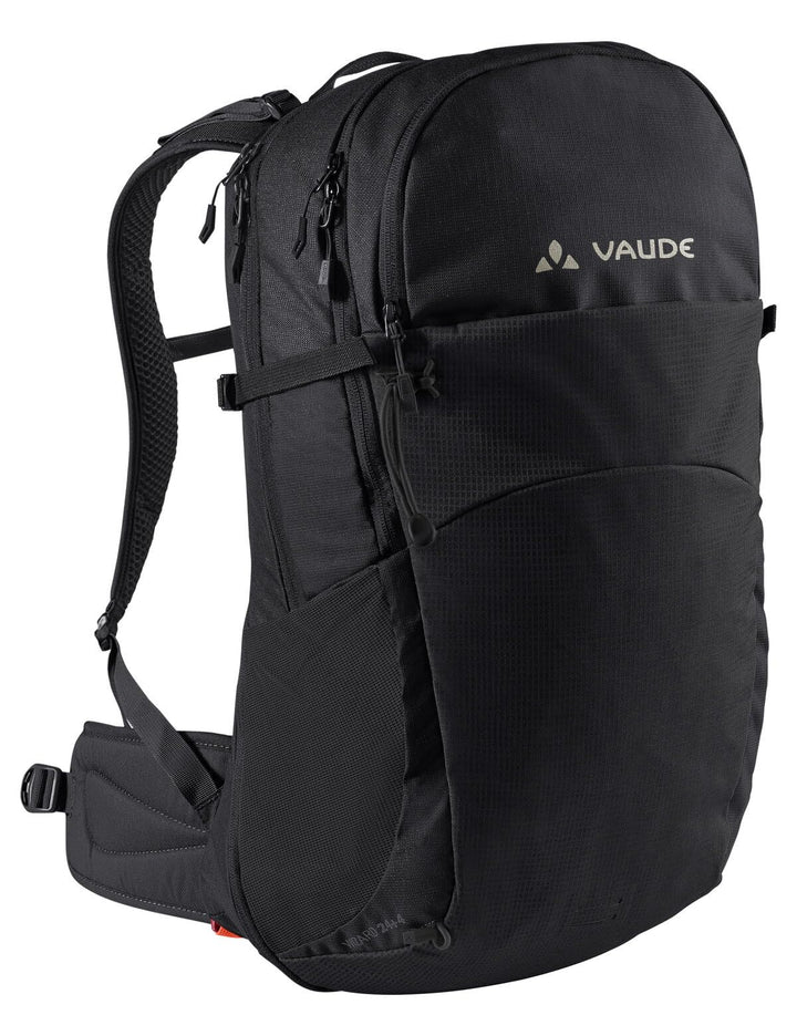 VAUDE Rucksaecke20-29L Wizard 24+4 Schwarz, Schwarz