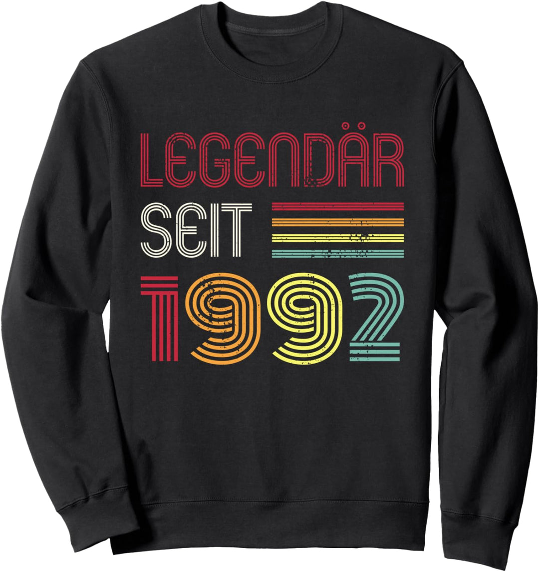 Legendär Seit 1992 Jahr Retro 92er Jahrgang Sweatshirt