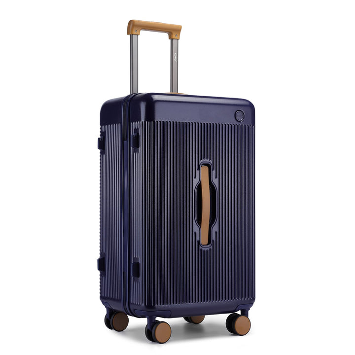 Kono 61 cm grosser Koffer, Leichter ABS+Polycarbonat-Hartschalentrolley, modischer Reise-Check-in-Et