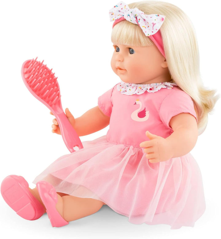 Corolle 9000130210 - Mon Grand Poupon Adele 36cm, Französische Puppe mit Charme und Vanilleduft