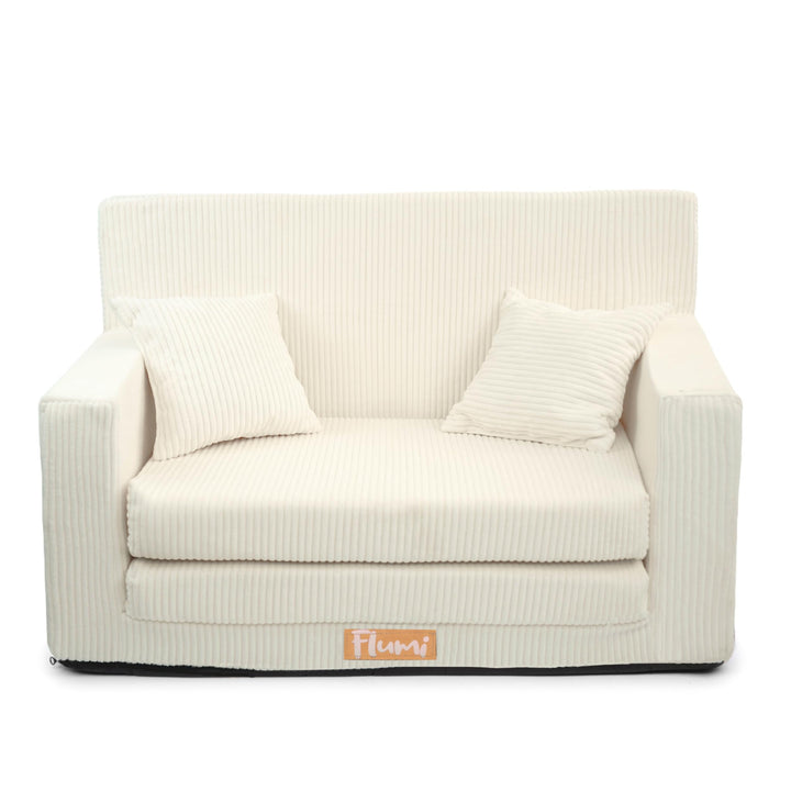 Flumi Personalisierte Kindercouch Kinder Sessel Sofa Schlafsofa jugendzimmer mit Gravur KINDERNAME S