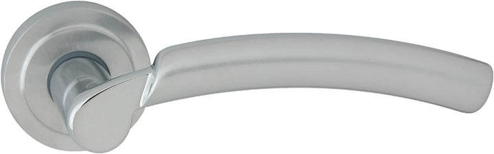 domino Türgriff ZITA-R M6/M18 ohne Schlossrosette Drückergarnitur für Zimmertüren Türdrücker-Set Ros