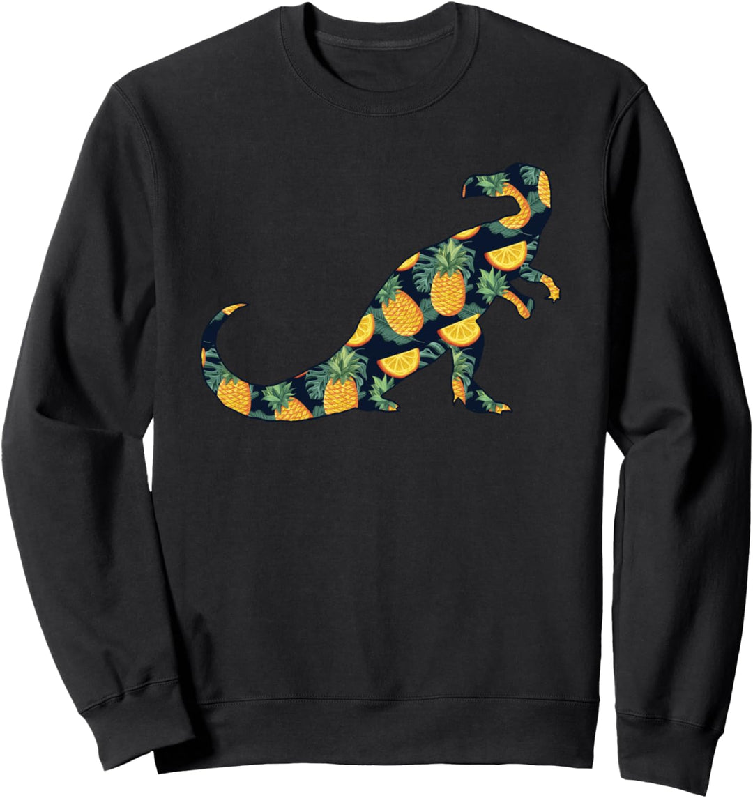 Ananas, hawaiianischer Dinosaurier, für Damen und Herren, T-Rex, Geschenk Sweatshirt