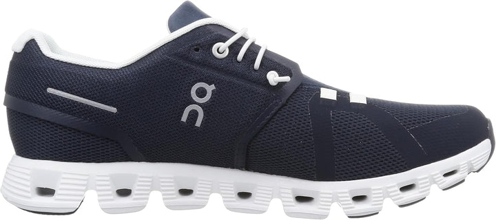ON Herren Cloud 5Sneaker 44 EU Midnight White, 44 EU Midnight White