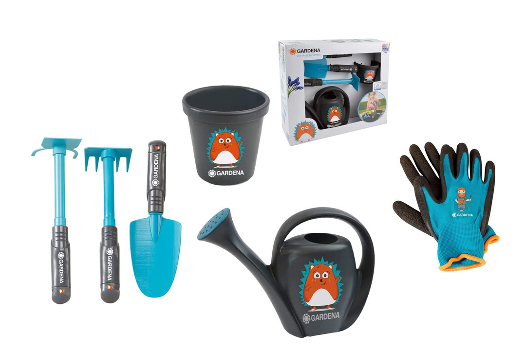 Gardena für Kinder Gartenwerkzeug für Kinder Set mit Handschuhen