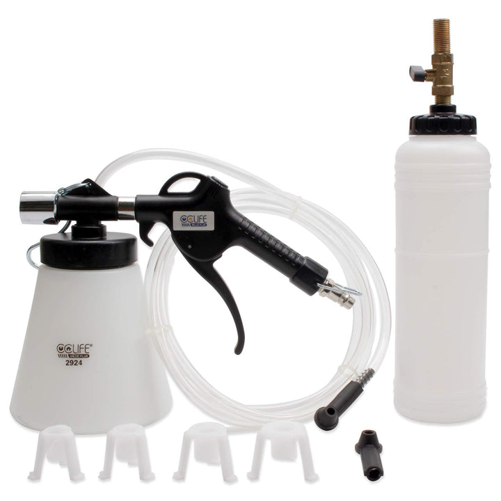 CCLIFE 0,75L Bremsenentlüftungsgerät Auto Druckluft Bremsenentlüfter Bremsflüssigkeitswechselgerät m