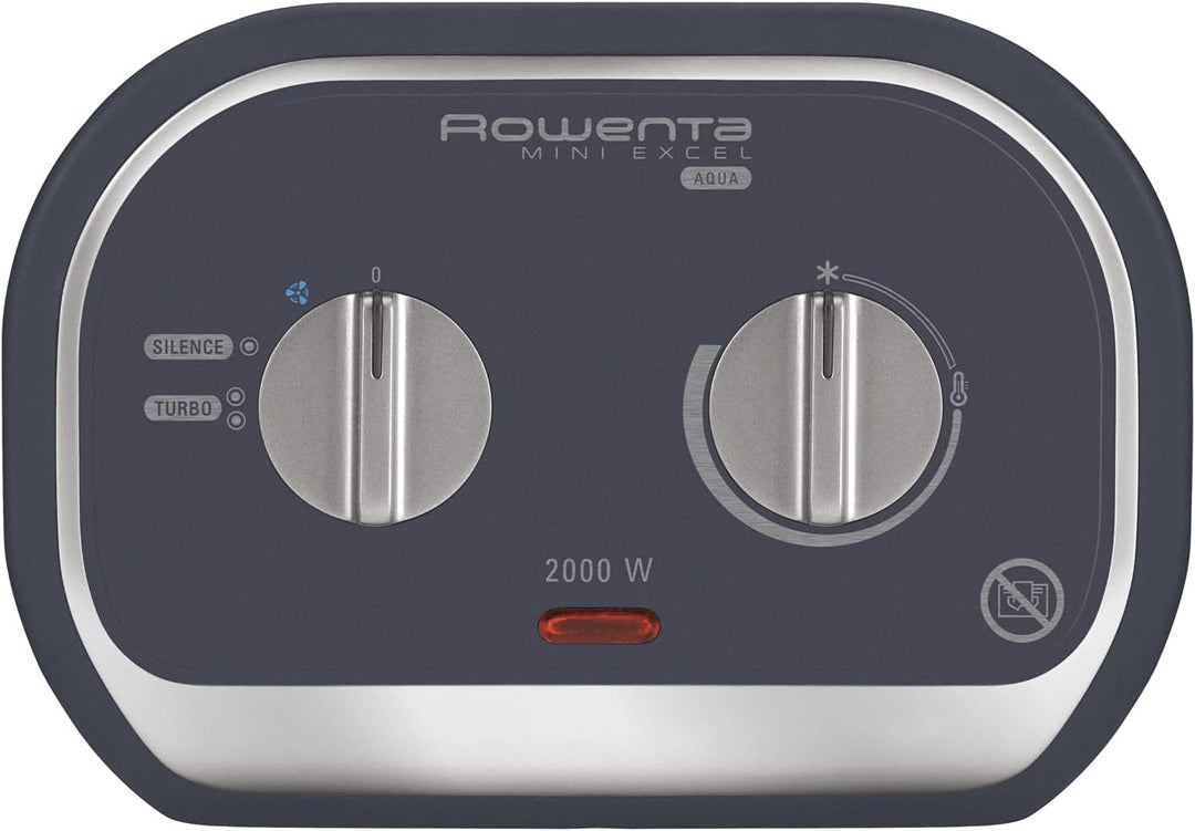 Rowenta SO9281 Mini Excel Aqua Keramik Heizlüfter | Grau/Weiss & CO3035 Konvektor- Heizlüfter Vectis