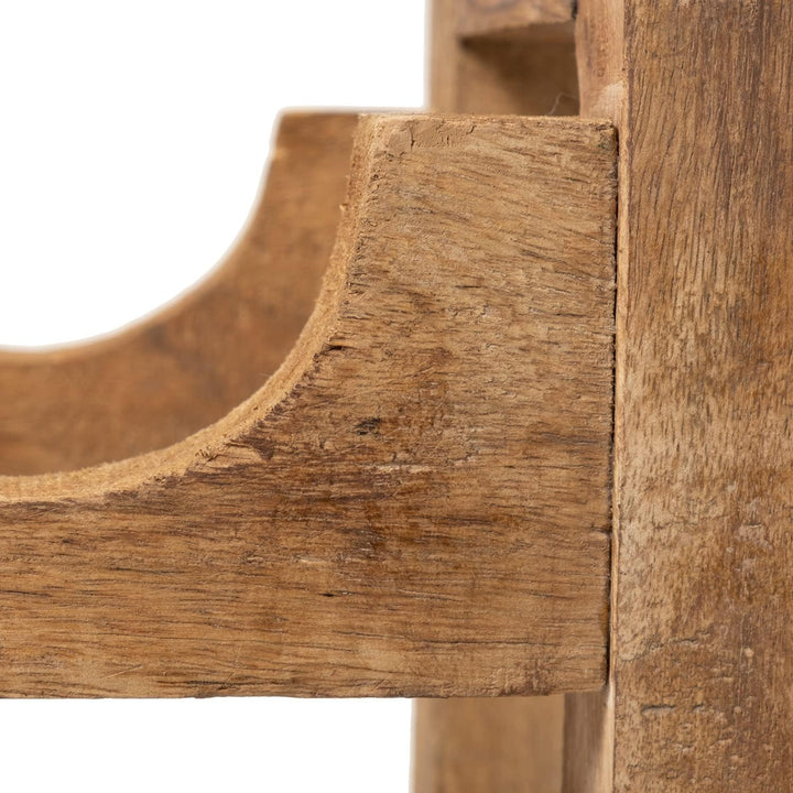 Moritz Weinregal Weinhalter Flaschenregal 35 x 38 x 19 cm aus Holz Aufbewahrungsregal Weinflaschenha