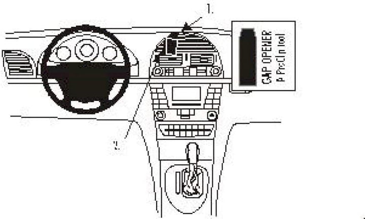 Brodit 853083 ProClip Halterung