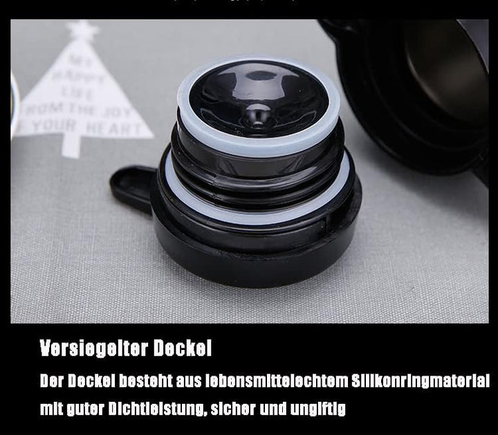 Wasserkocher 24V, 600ml 240W Auto Edelstahl Wasserkocher,für Fernverkehr Autofahrt Camping im Freien