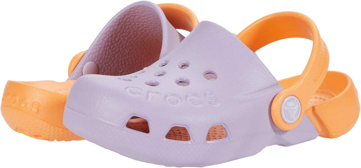 Crocs Unisex Kinder Electro Kids Clogs 23/24 EU Lavender Cantaloupe, 23/24 EU Violett Lavender Canta
