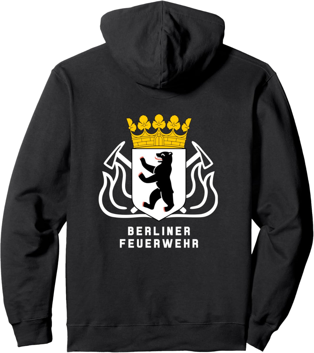 Berliner Deutsche Feuerwehr Firefighter Feuerwehrmann Pullover Hoodie