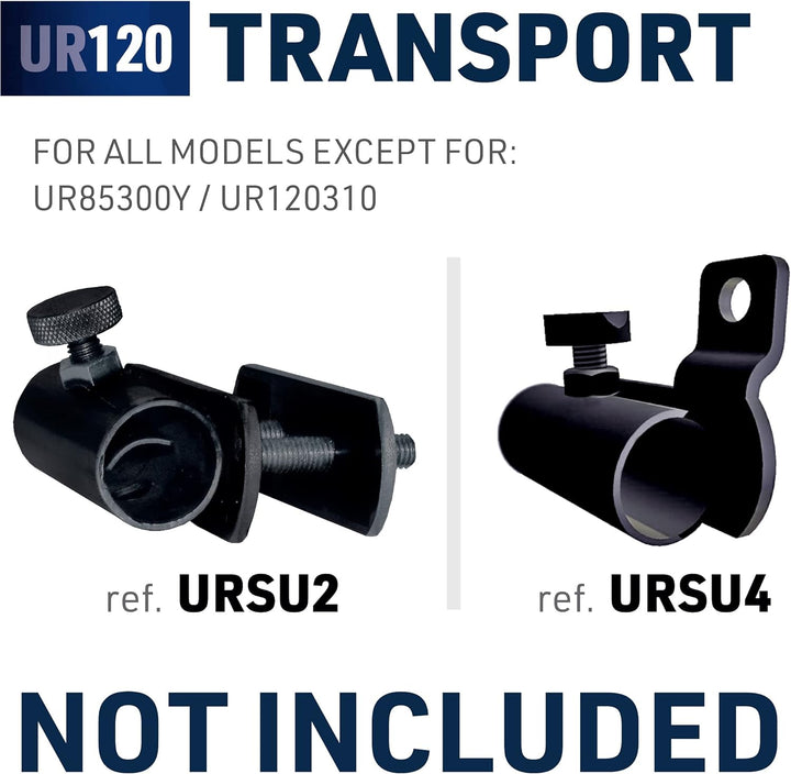 URBAN Security Vorhängeschloss, Diebstahlsicherung, hohe Sicherheit 120x310 cm Grau/Schwarz 120x310