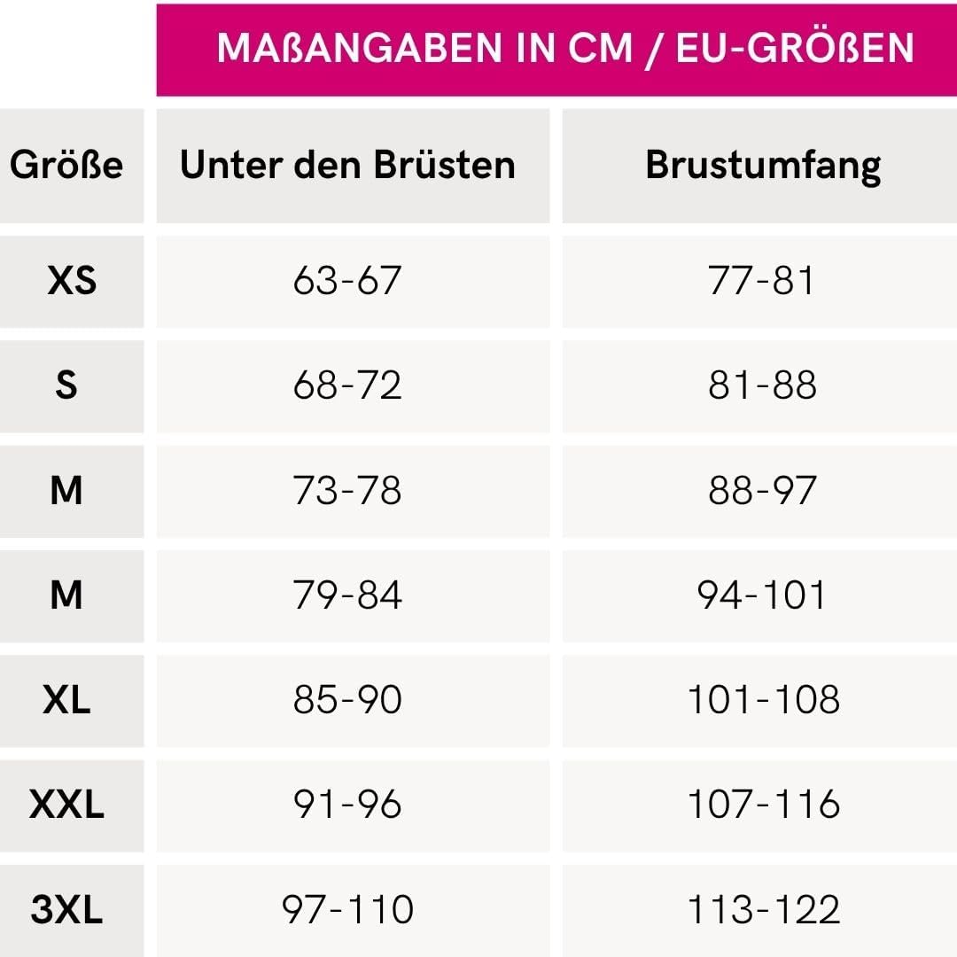 LIPOELASTIC Postoperativer Kompressions-BH PI extra Weiss XXL