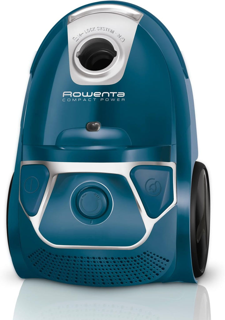 Rowenta RO3950 Staubsauger mit Beutel + 4er Pack Swirl R 39 Staubsaugerbeutel für Dauerhaft hohe Sau