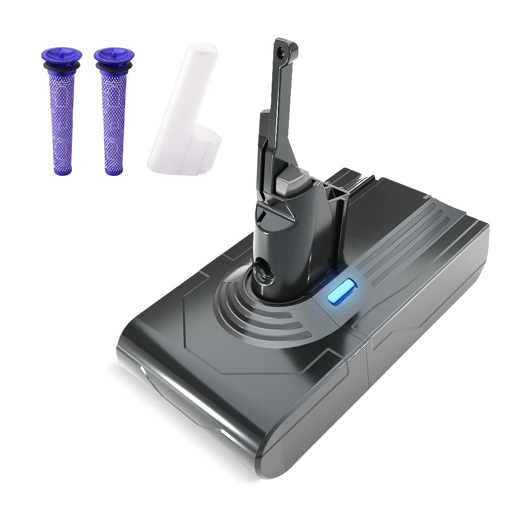 21.6V,4500mAh Li-ion Akku Ersatzakku für Dyson V8 SV10 Staubsauger,Ersatzakku für Dyson Akku V8 Abso