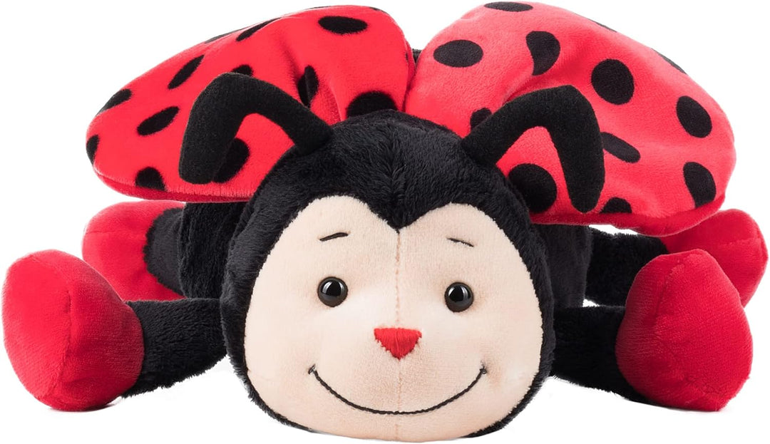Plüsch Marienkäfer „Bolle“ – Schaffer 4343 - Kuscheltier Glückskäfer - weich & flauschig - Stofftier