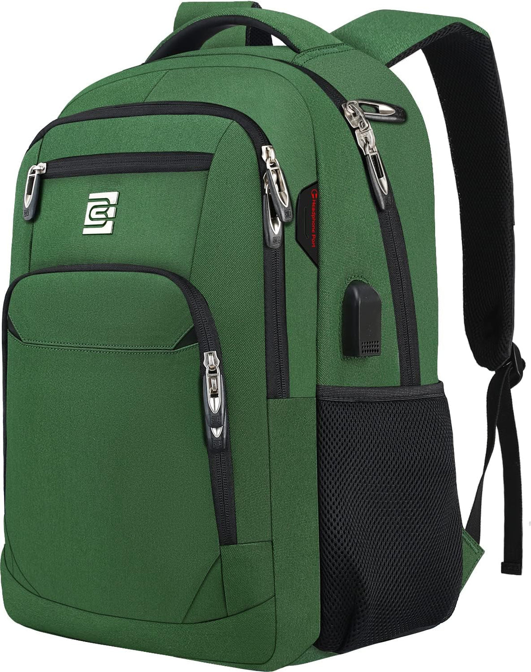 marcello Laptop Rucksäcke mit USB-Ladeanschluss Herren Damen für Arbeit Schule Uni Schulrucksack für