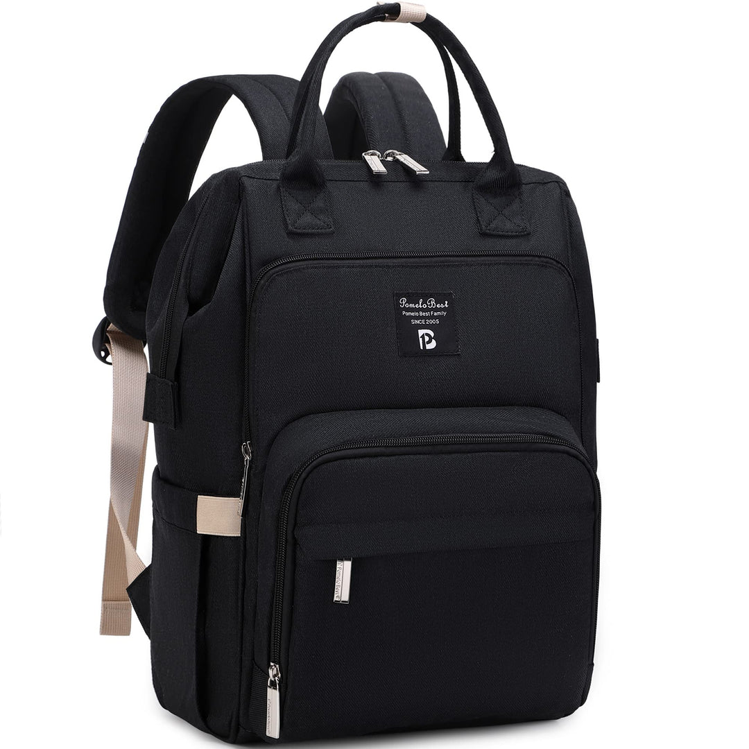 Pomelo Best Baby Wickelrucksack stylische Wickeltasche Rucksack mit Wickelunterlage multifunktional
