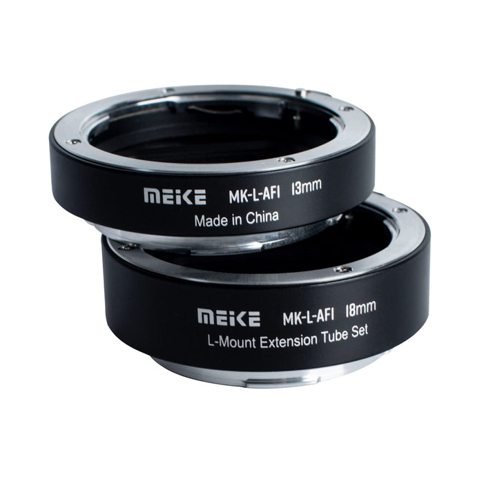 Meike L-AF1 Metall-Autofokus-Makro-Verlängerungsring (13 mm + 18 mm) für Panasonic Lumix Sigma Leica
