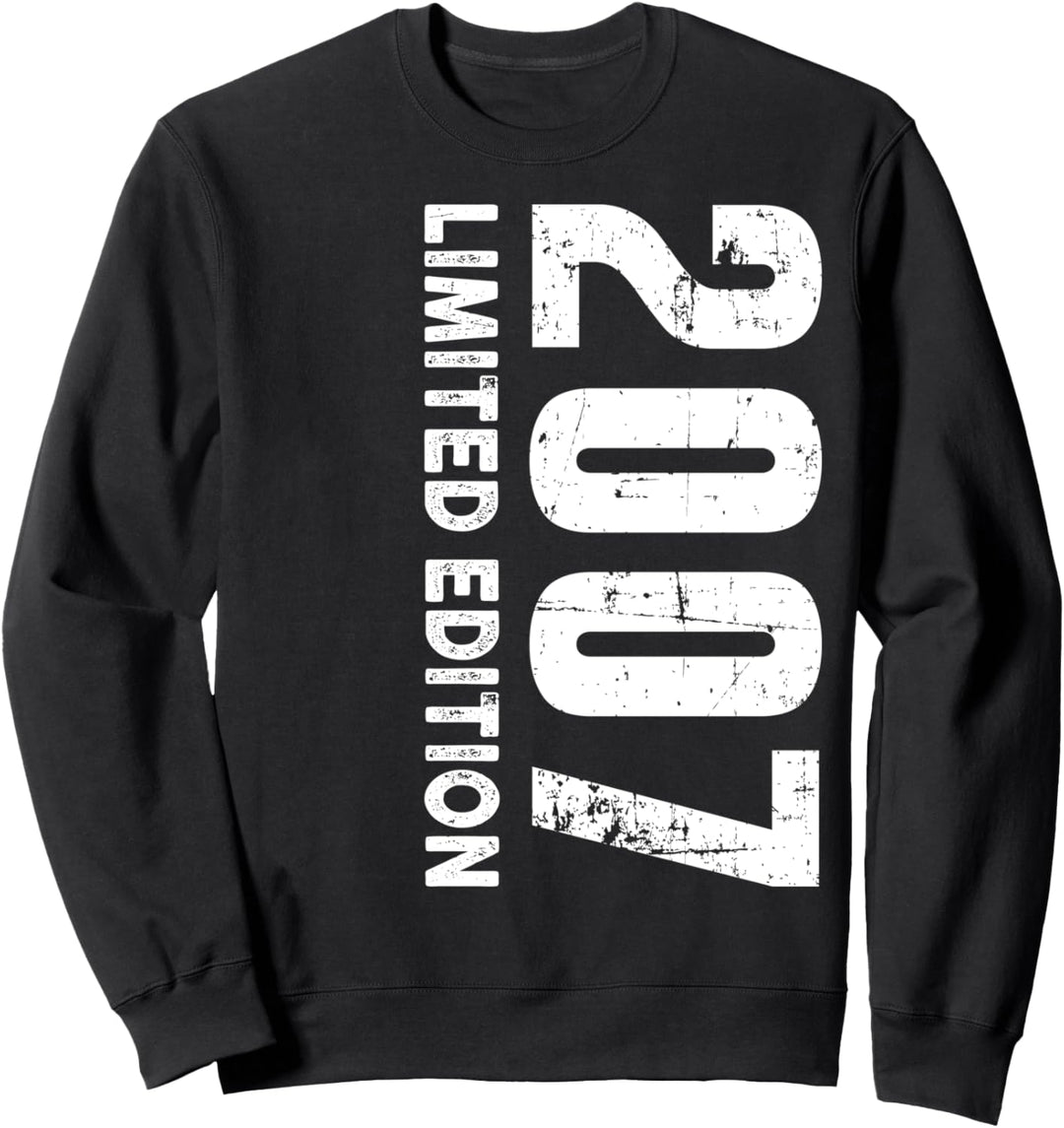 Limitierte Auflage und 2007 Sweatshirt