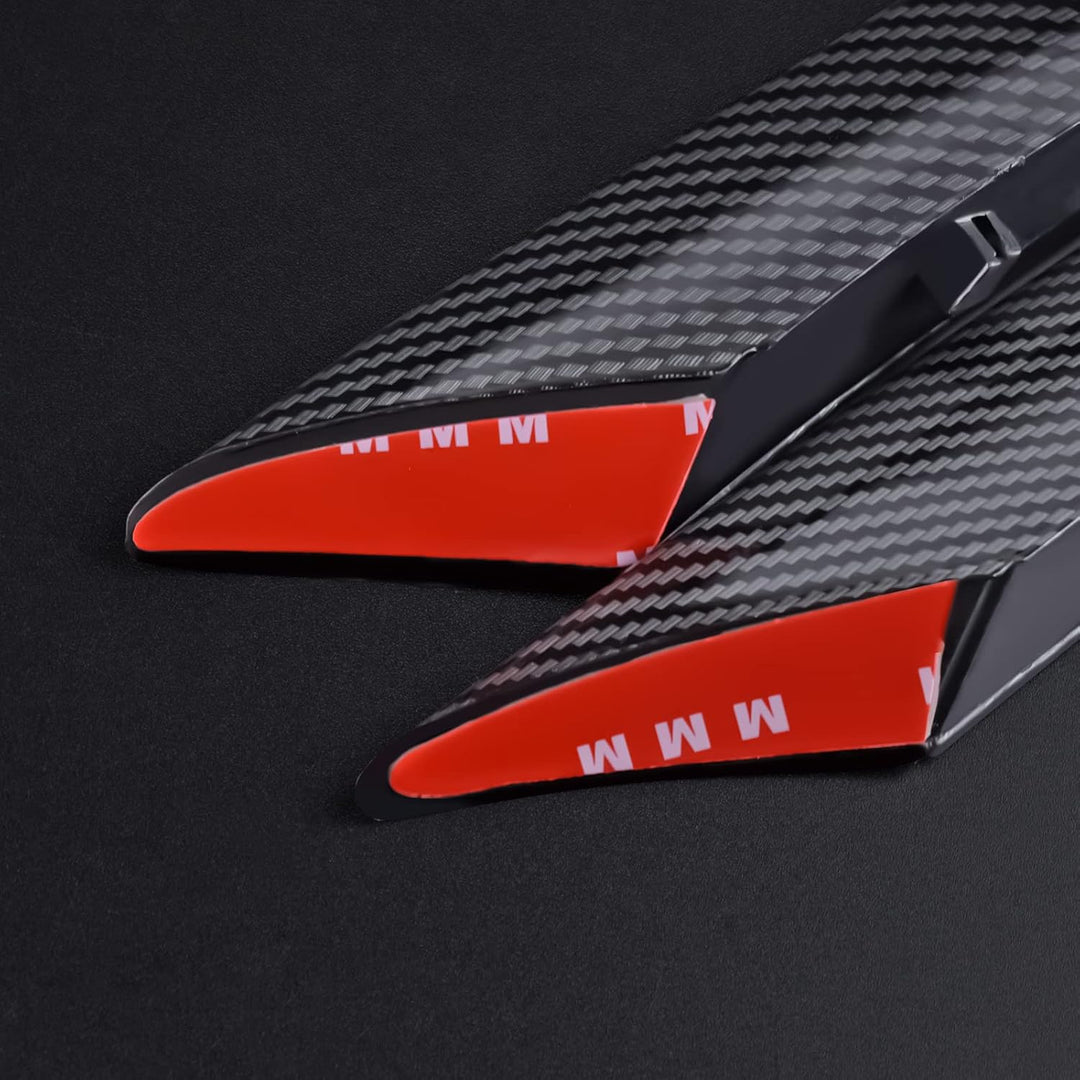 KUNGKIC Frontstossstange Kühlergrille Lip Splitter Spoiler Compatible with Mercedes Benz C Klasse W2