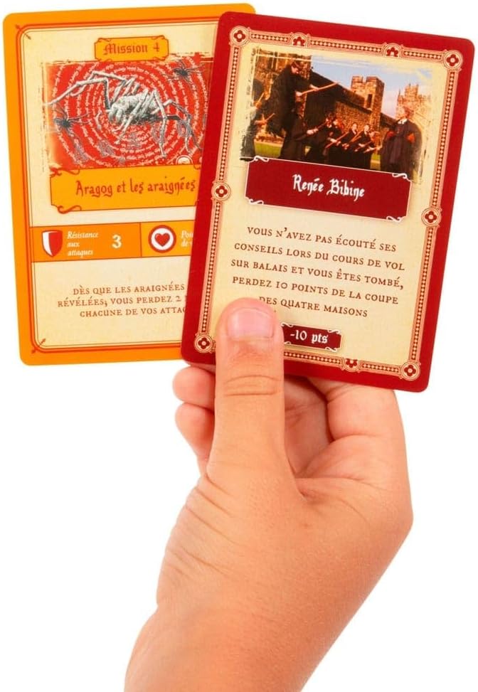 TOPI Games Gesellschaftsspiel, HAR-609012, Weiss, Schwarz, Gelb, Grau Harry Potter – Ein Jahr in Hog