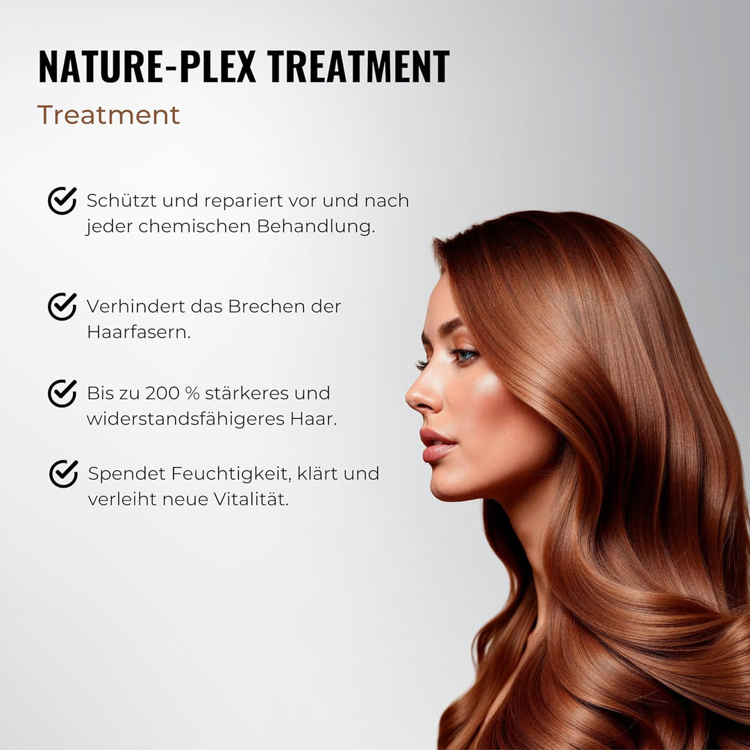 Abril Et Nature Bain Shampoo Nature-Plex - Feuchtigkeitsspendendes, reparierendes Shampoo- Für stark