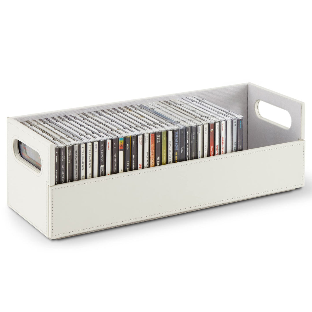 Stock Your Home CD-Aufbewahrungsbox, Organizer-Regal für Filmhüllen, DVDs, Kassettenband-Display-Stä