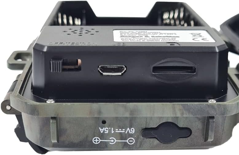 Berger & Schröter Full HD Mini Wildkamera 20 Megapixel, 32 GB | Tag- und Nachtaufnahmen rund um die