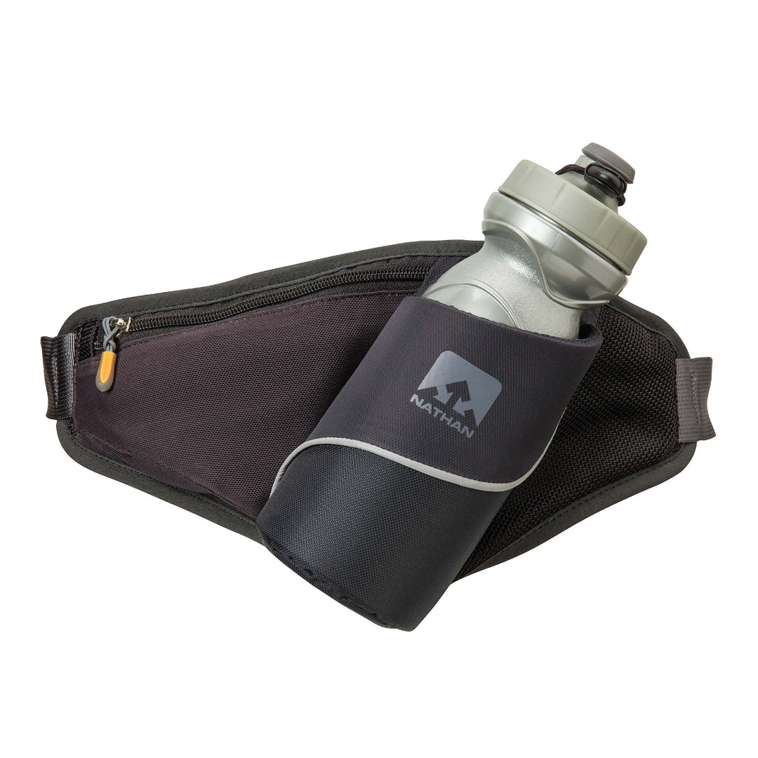 Nathan Triangle Hydration Waist Pack Schwarz, Schwarz