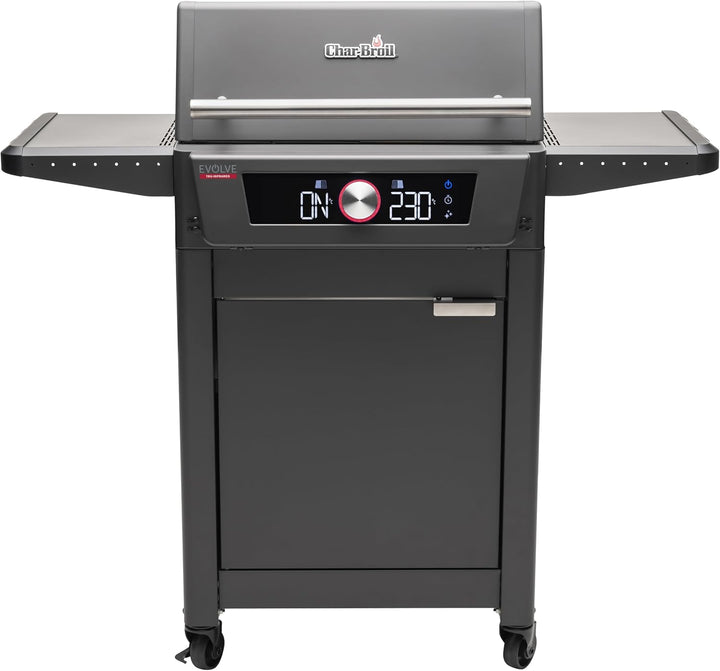 Char-Broil Evolve Electric E-Power Grillen, 90°C-370°C, APP Control, Reinigungsfunktion & SMART-E We
