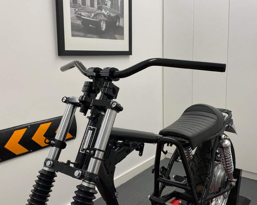 Motorrad Lenker - 25mm 1" Widerstand Stangen für Projekt Scrambler Streetfighters Breite 75cm