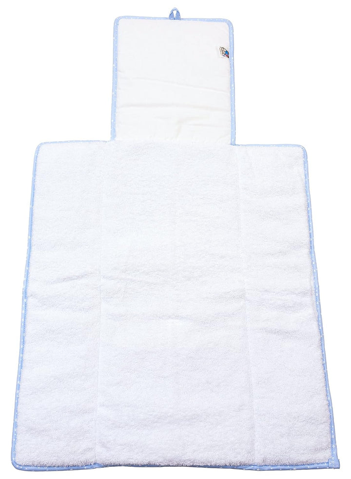 Filet - Wickeltasche, weich, aus 100% Baumwolle, hergestellt in Italien, für Babys/Kleinkinder – Wei