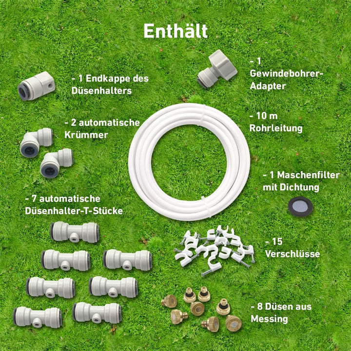 AQUACENTER - Verneblungskit Drip Fresh Aquacenter 1 Starter-Set, 1 Starter-Set