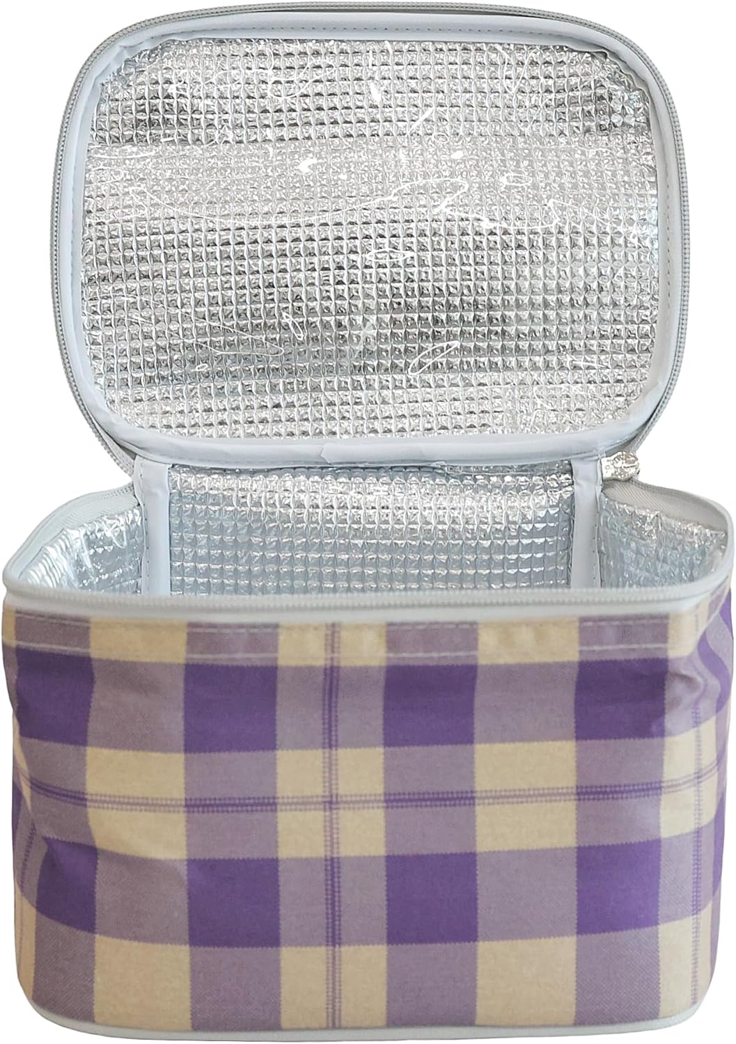 casa.pro Picknickkorb Folldal Komplettset für 2 Personen mit Kühltasche Weidenkorb Picknickset aus G