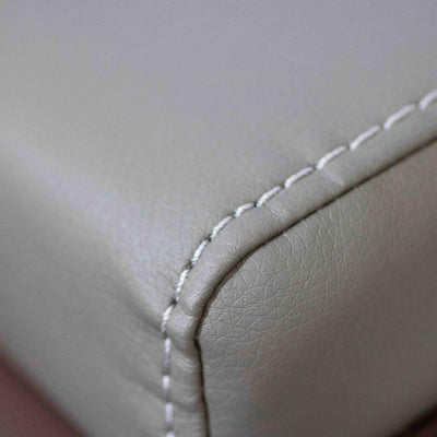 Bubema Polster-Steckkissen für Bettkopfteil, 2er-Set, für viele gängige Betten, Farbe: Ivory, Ivory