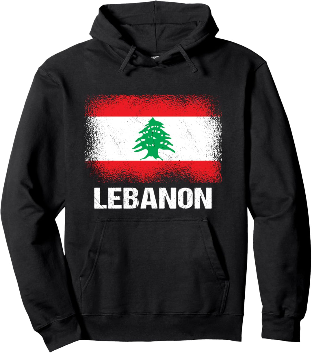 Libanesische Flagge Libanon Pullover Hoodie