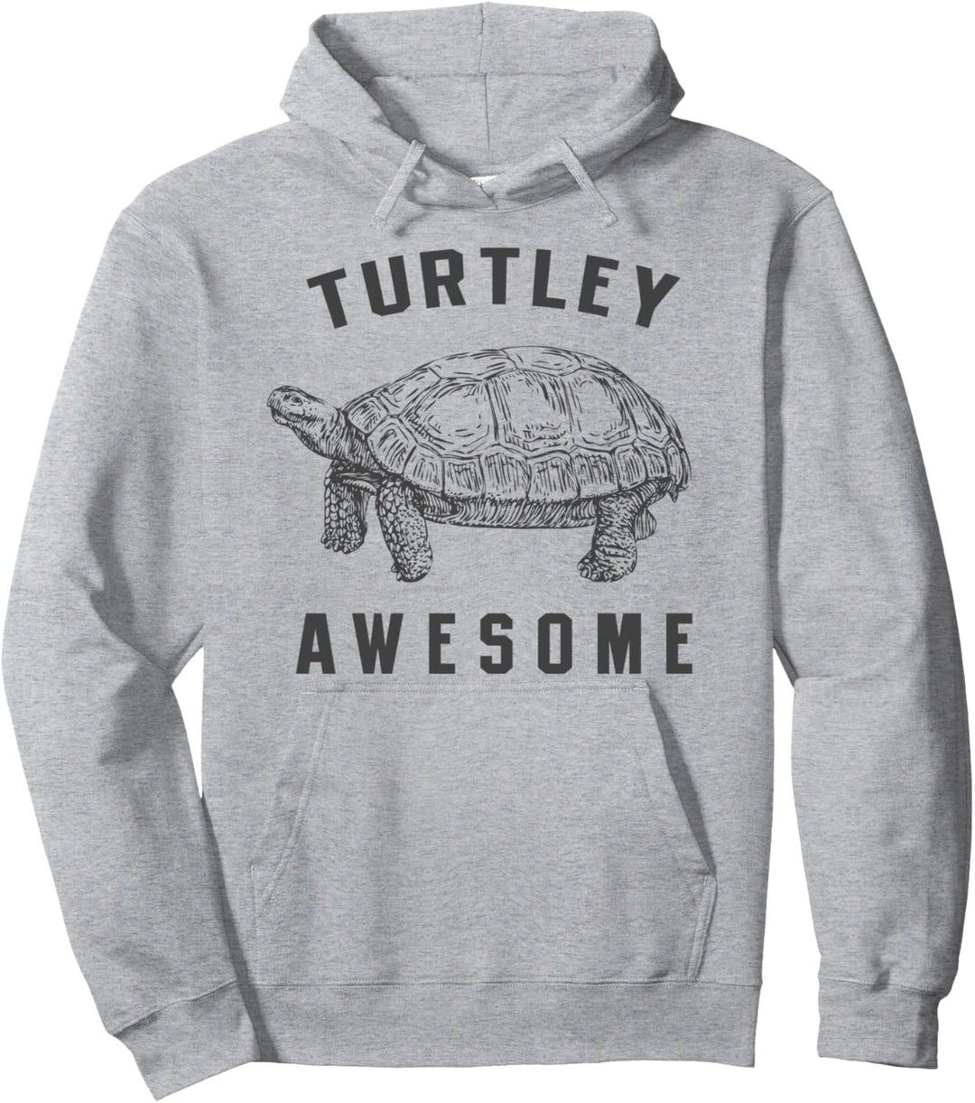 Lustiges Design Turtley Awesome Tortoise Turtle Animal Pun Pullover Hoodie