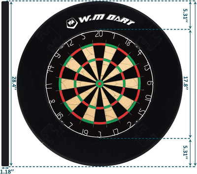 WIN.MAX Dart Catchring Surround Auffangring Dart Backboard Auffangring Rund Dart Surround Eva Dartsc