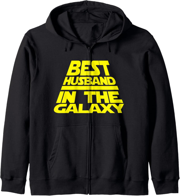 Ehemann Bekleidung Bester Ehemann im Galaxie Lustiges Design Kapuzenjacke