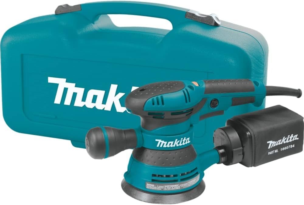Makita BO5041K 5-Inch Random Orbit Sander Kit by Makita Werkzeug mit Koffer, Werkzeug mit Koffer