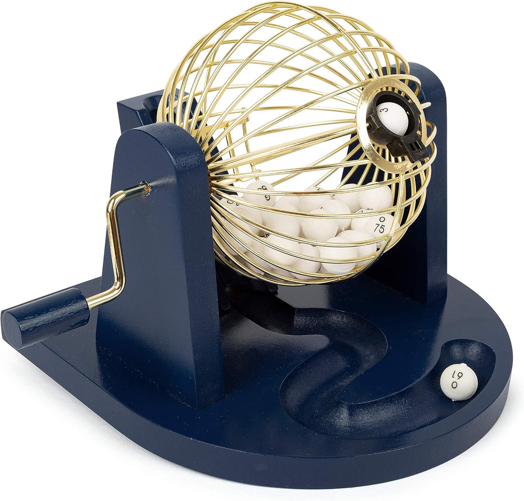 small foot Bingo Spiel Set, mit Bingotrommel und Zubehör, Familien &amp; Kinderspiel, ab 5 Jahren, 11406