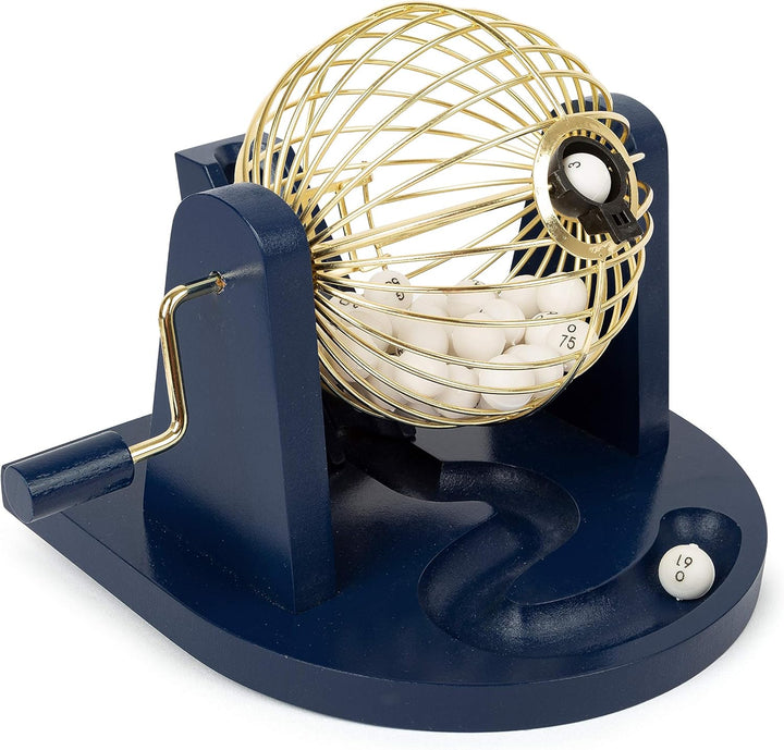 small foot Bingo Spiel Set, mit Bingotrommel und Zubehör, Familien &amp; Kinderspiel, ab 5 Jahren, 11406