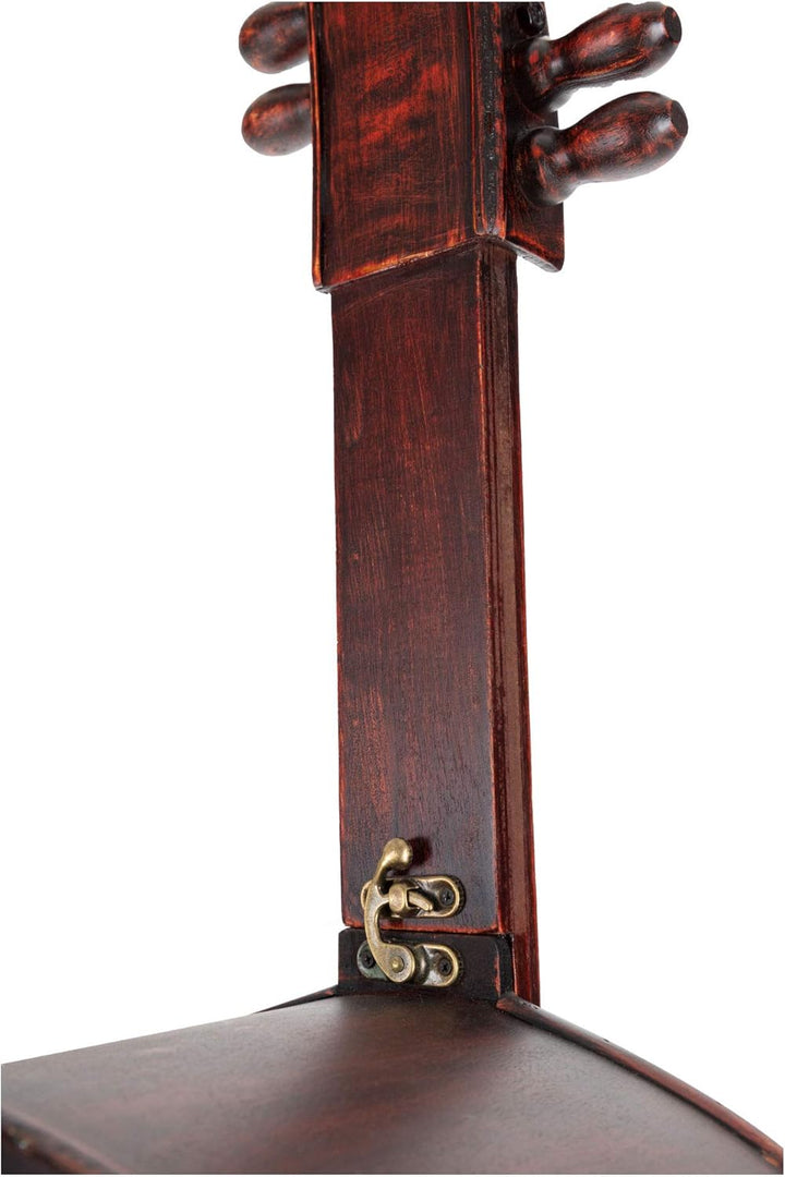 Stagecaptain Stradivino Weinregal für 21 Flaschen - Weinständer aus Holz in Vintage-Optik - Handgema