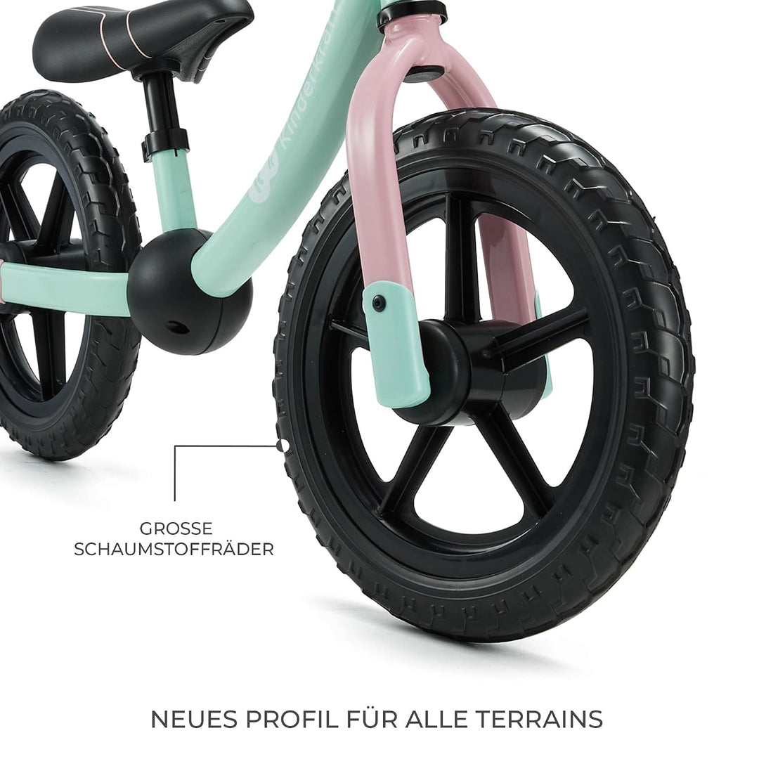 Kinderkraft 2WAY Next Off Road Laufrad, Minzig Mint, Mint