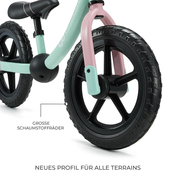 Kinderkraft 2WAY Next Off Road Laufrad, Minzig Mint, Mint