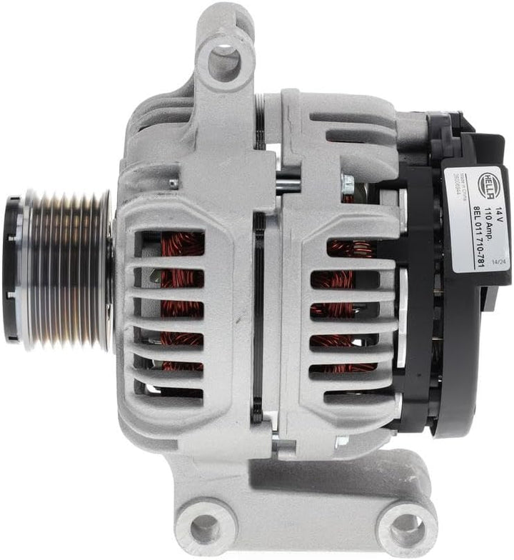 HELLA - Generator/Lichtmaschine - 14V - 110A - für u.a. Ford Transit Chassis (FM_ _, FN_ _) - 8EL 01