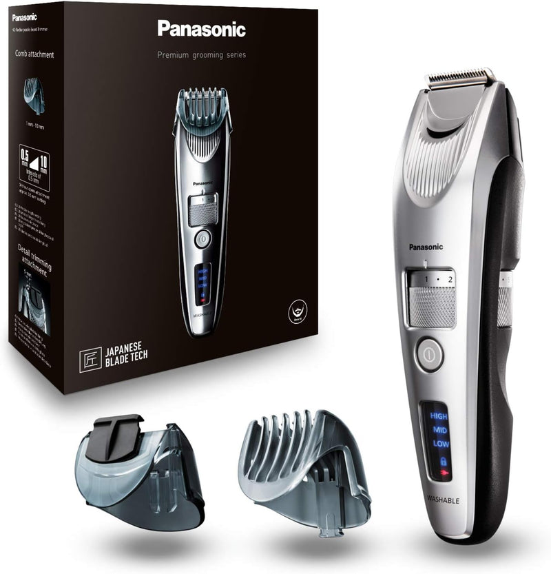 Panasonic Premium Bartschneider ER-SB60, 19 Längeneinstellungen, Barttrimmer 0,5-10 mm, Trimmer für